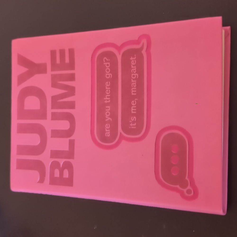 Judy Blume "Are You There God" "Its Me, Margaret"